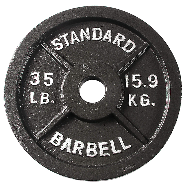 Cast Iron Standard Weight Plates