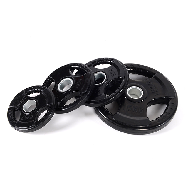 Tri Grip Rubber Weight Plates