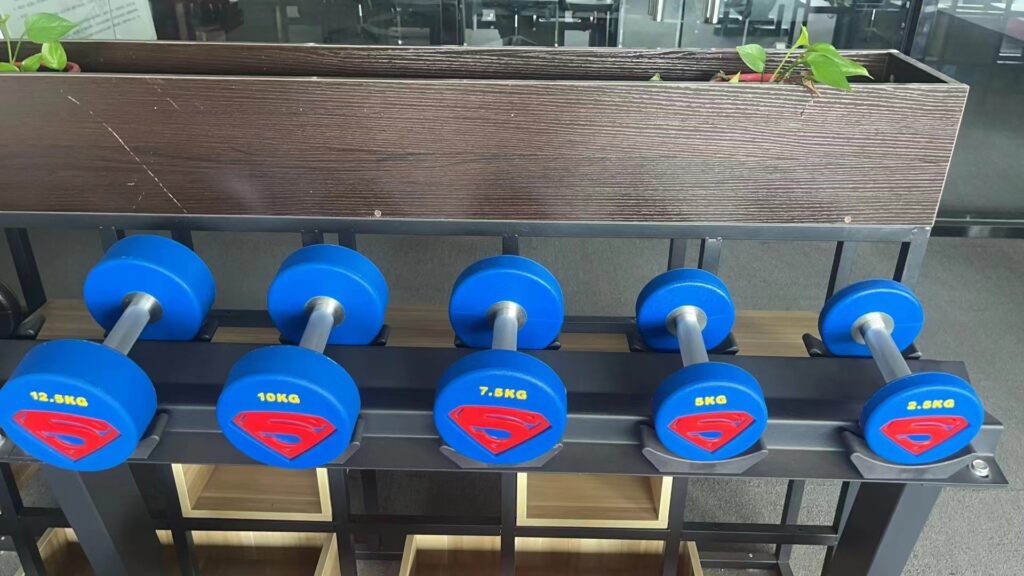 Commercial Round PU CPU Urethane Dumbbell