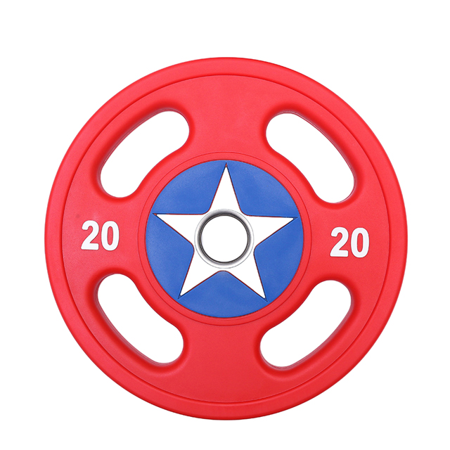 Captain America Urethane Weight Plates