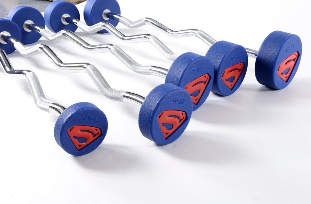 Superman Urethane Fixed Barbell