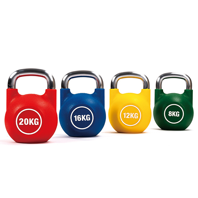 Color-coded Urethane Competition Kettlebell
